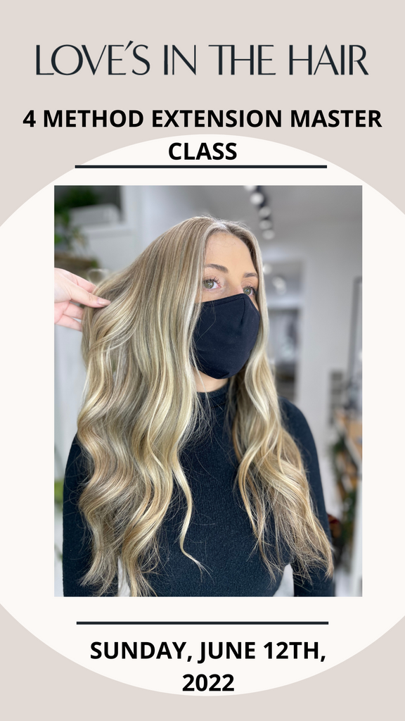 Hair Extensions course — EBONY + IVORY
